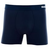 Cueca Boxer Mash Masculina Elástico Microfibra Azul Marinho M