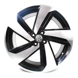 Kit 4 Rodas Aro 17x6 Vw Golf Gti 4x100 Bd Brw 1330