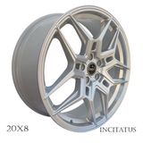 Roda Aro 20x8 Incitatus B.a.r 5x113 Prata