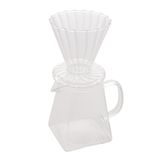 Cafeteira E Filtro De Vidro 500ml Wolff