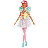 Boneca Barbie Fada Dreamtopia Cabelo Rosa - Mattel