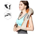 Massageador Eletrico Pescoço Costas Ombro Lombar Pés Shiatsu