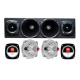 Corneteira Jbl Com 2 Drivers D250-x + 2 Tweeters St200 400wrms