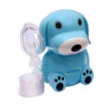 Inalador Nebulizador G-tech Nebdog Azul Bivolt