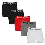 Kit 5 Cuecas Boxer Red Nose Microfibra Masculino