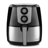 Fritadeira Air Fryer Philco Jumbo Inox Pfr06pi 5,5l Preta/inox - 127v