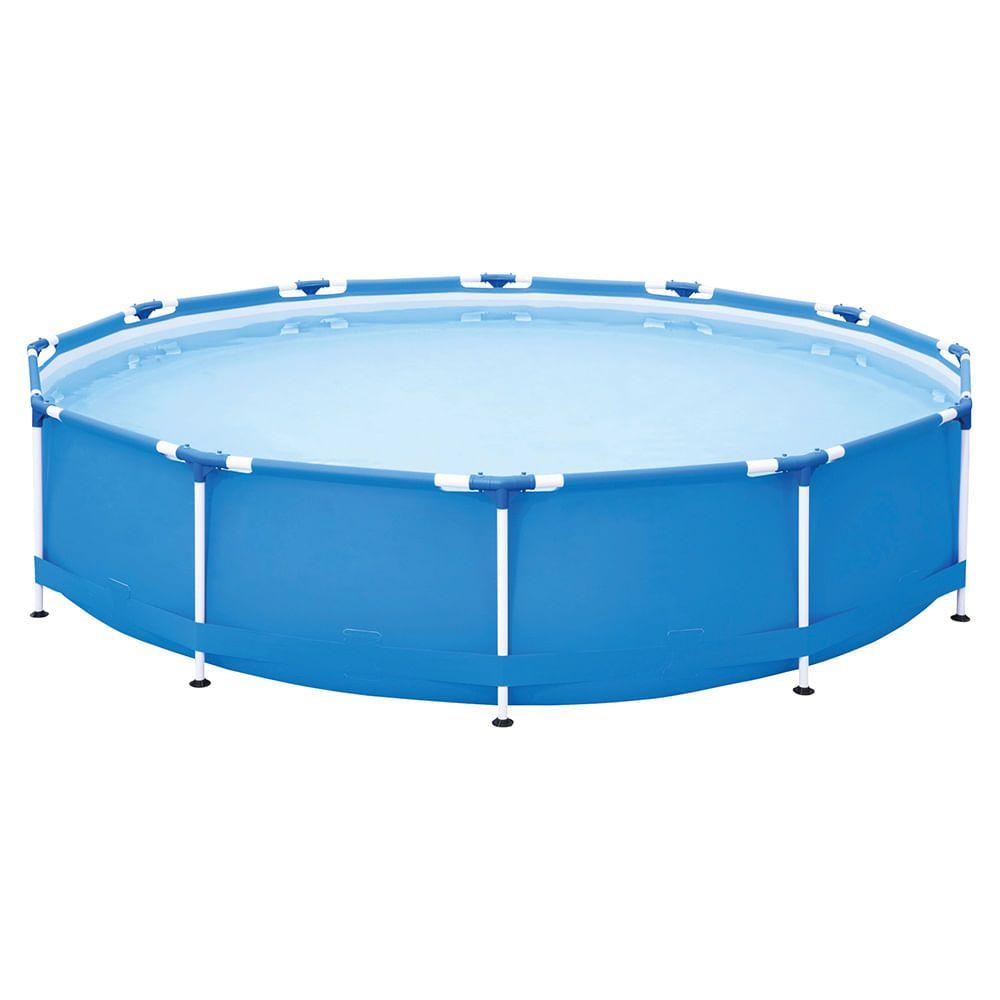 Piscina Circular 7.000 Litros Azul