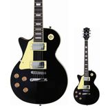 Guitarra Canhoto Les Paul Strinberg Lps230 Black