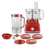 Multiprocessador Philco PMP1600V 1400W Vermelho 220V