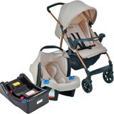 Carrinho De Bebê Travel System Burigotto Ecco Mon Amour + Base