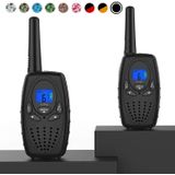 Walkie Talkies Para Adultos, Topsung M880 Frs Two Way Radio Long Range Com Clipe De Cinto Vox/hand Held Walky Talky Com 22 Milhas Do Canal 3 Milhas P