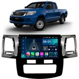 Multimidia Hilux 06/11 Ac/d Aikon Core 9'' Android Cam Ré