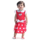 Fantasia Minnie Bebe Vermelha - Mickey Mouse - Disney  P