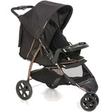 Carrinho De Bebe 3 Rodas Galzerano Cross Trail Preto Cobre