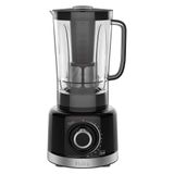 Liquidificador Philco Plq1550p Turbo, Com Filtro, Copo De Plástico, 12 Velocidades, 1200w, Preto