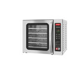 Forno Eletrico Convector Granchef Com Vapor Inox Monofasico G Paniz Com 5 Assadeiras Fcv35 220v