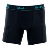 Cueca Boxer Mash Masculina Microfibra Active Elástico Preto G