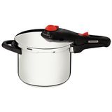 Panela De Pressão Solar Em Aço Inox Fundo Triplo Com 5 Dispositivos De Segurança 22 Cm 6 L - Tramontina