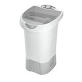 Máquina De Lavar Roupa Lavadora 127 V 60 Hz 5 Kg Tanquinho Lavanderia Compacta Wanke Branco Fume