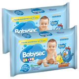 Kit 2 Lenço Umedecido Babysec Galinha Pintadinha Ultrafresh 92 Unidades Cada