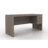 Mesa Para Home Office 155cm Me4113 Carvalho - Tecno Mobili