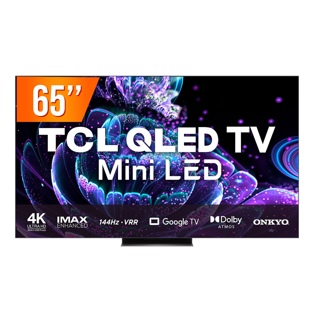 Smart Tv Qled 65" Google Tv Uhd 4k Tcl C835 Comando De Voz Hdr 144hz 4 Hdmi 2 Usb Wi-fi Bluetooth Menor preço em Smart Tv Qled 65" Google Tv Uhd 4k Tcl C835 Comando De Voz Hdr 144hz 4 Hdmi 2 Usb Wi-fi Bluetooth