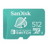 Cartão Memória Micro Sd Sandisk 512gb Microsd Nintendoswitch