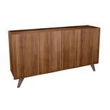 Balcão Multiuso Aparador Buffet Monterrey 80x148,5x36cm Estilare