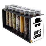 Porta Temperos Preto - Let&#39;s Cook Breaking Bad