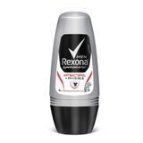 Desodorante Roll On Rexona Masculino Antibacterial Invisible 50ml