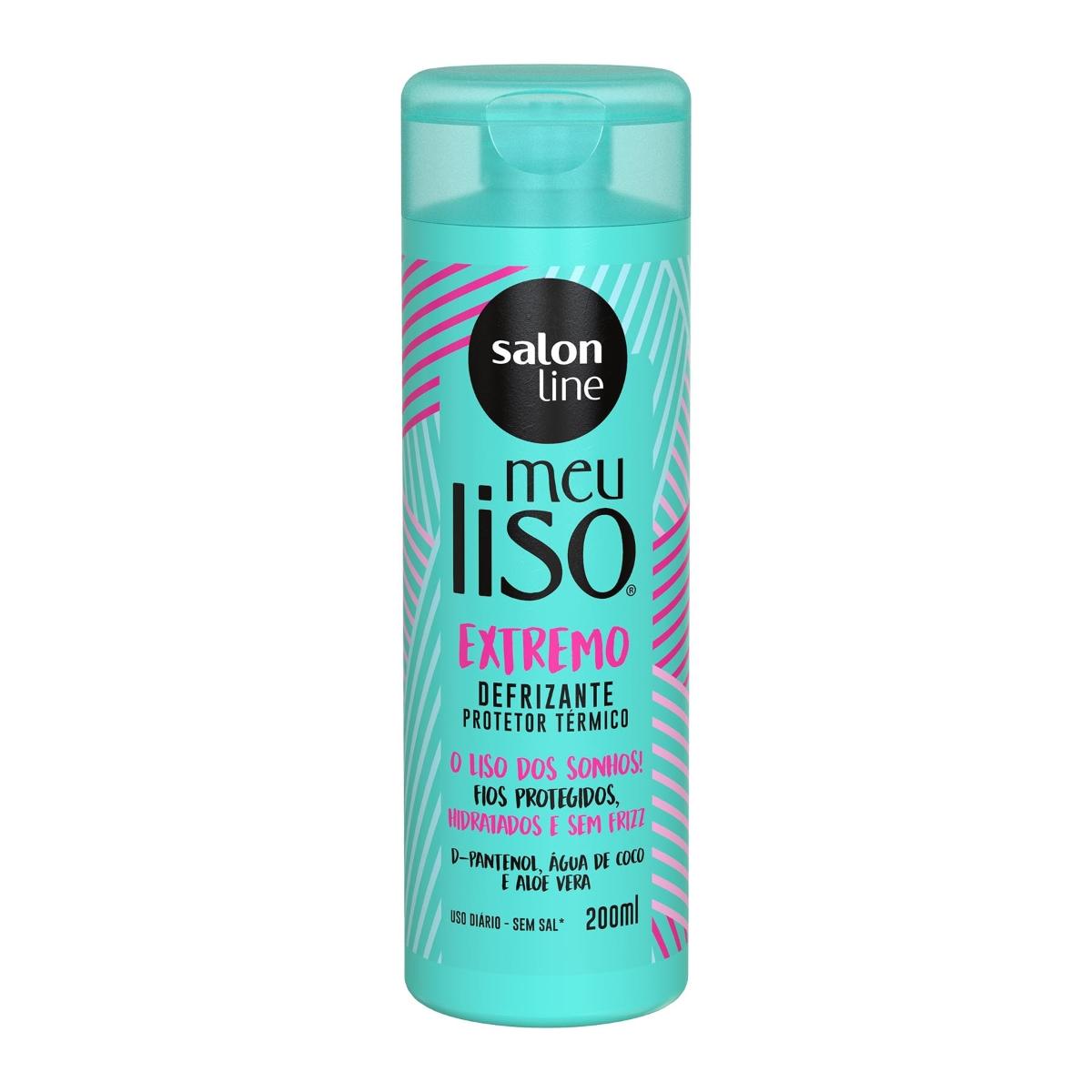 Defrizante Térmico Salon Line Meu Liso Extremo 200ml