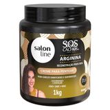 Creme De Pentear Salon Line Sos Arginina Reconstrução 1kg