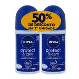 Desodorante Roll On Nívea Sensitive Ganhe 50% Off Na 2ª Unidade