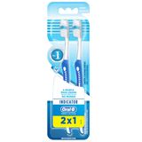 Kit Escova Dental Oral-B Indicator Plus 30 2 Unidades
