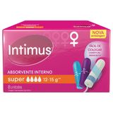 Absorvente Interno Intimus Super - Caixa Com 8 Unidades