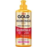 Creme De Pentear Niely Gold Queratina + Extrato De Bambu 250g