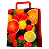 Sacola Reutilizável Carrefour Home Frutas Coloridas Unidade