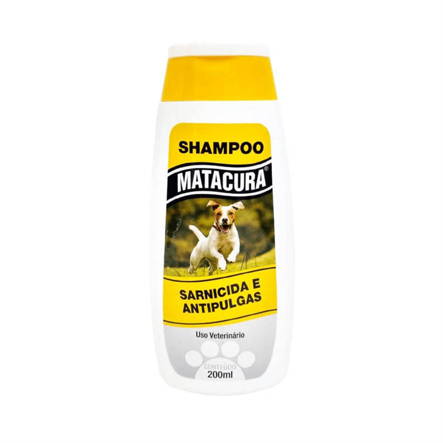 Matacura Shampoo Sarnicida 200ml - Sarna Em Cães