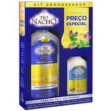 Kit Shampoo 415ml + Condicionador 200ml Tio Nacho Engrossador