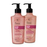 Kit Nutri Rose: Shampoo + Condicionador 400ml Eudora (lançamento)