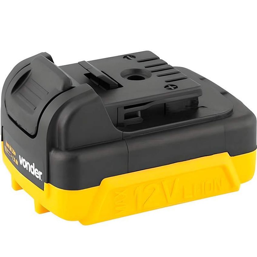 Parafusadeira Furadeira À Bateria 12v Bivolt Com Bateria, Maleta E Acessórios Pfv120 Vonder - imagem 4