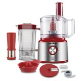 Multiprocessador Britânia Bmp2700v 5 Em 1 Inox Turbo 900w 220v