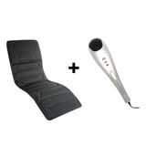 Kit Esteira Massageadora 10 Motores + Massageador Elétrico Hammer Infravermelho 220