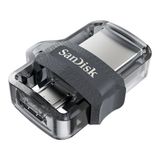 Pen Drive Sandisk 16gb Dual Drive Usb Para Smartphone Produto Excelente Usado