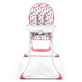 Cadeira De Alimentação Alta Slim 6m-15kg Rosa Multikids Baby - Bb370