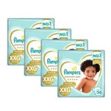 Kit Fralda Pampers Premium Care Nova Jumbo Tamanho XXG 224 Unidades