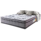 Colchão Casal Ortopédico 138x188x28 One Face Espuma D45 Cinza