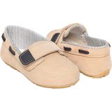 Sapato infantil mocassim marrom claro Pimpolho tam 16 a 19