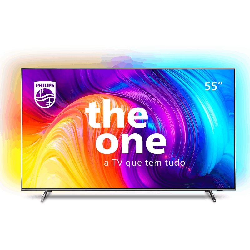 Smart Tv Philips 55 The One 4k 120 Hz Android Tv Ambilight 55pug8807/78