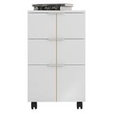 Gaveteiro Para Escritório Organizador Branco Cubic Caemmun